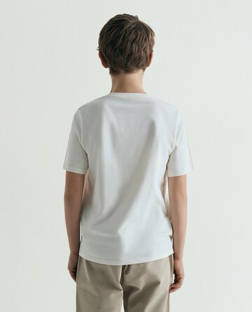T-Shirt 'Magic Skull' Scalpers en blanc