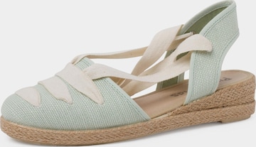 Pisamonas - Sandalias en verde: frente