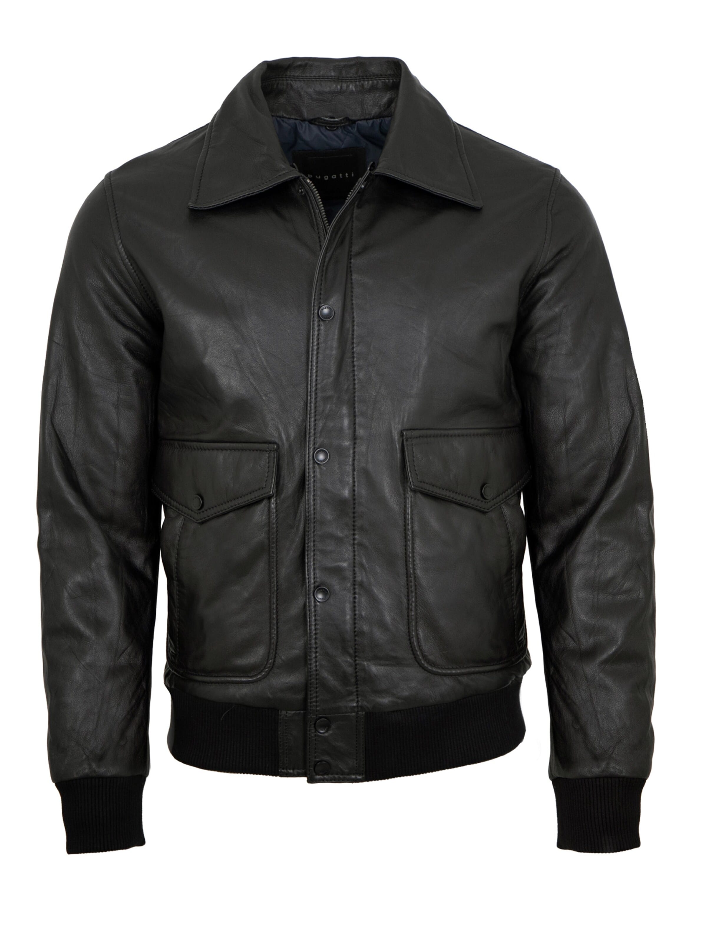 bugatti Übergangsjacke '222 034-BU/M'‌ in Schwarz