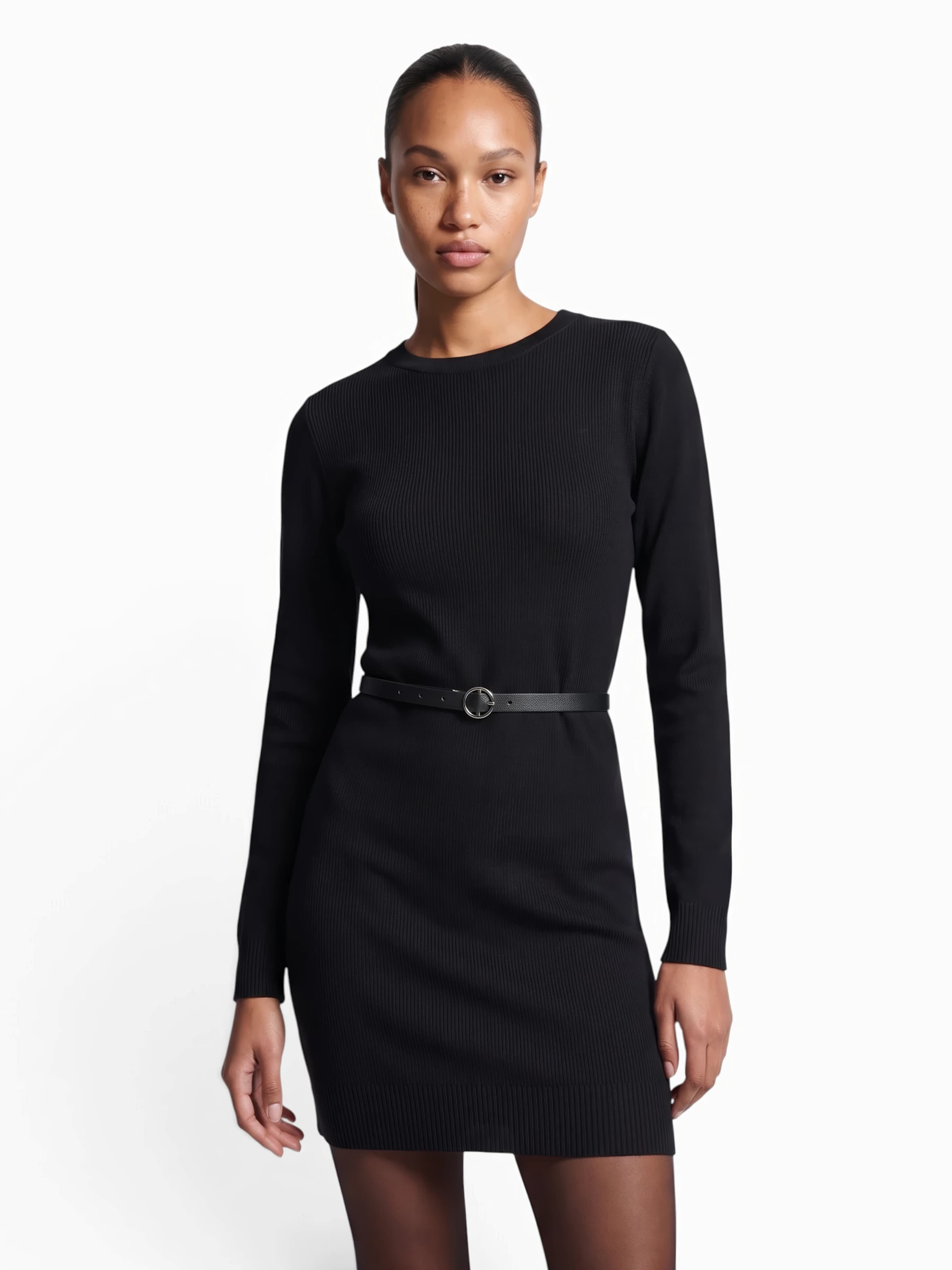ABOUT YOU Kleid  'Paris' in Schwarz: Vorderseite