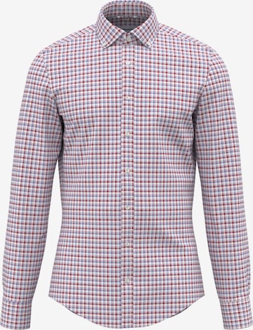 Chemise business SEIDENSTICKER en rouge : devant