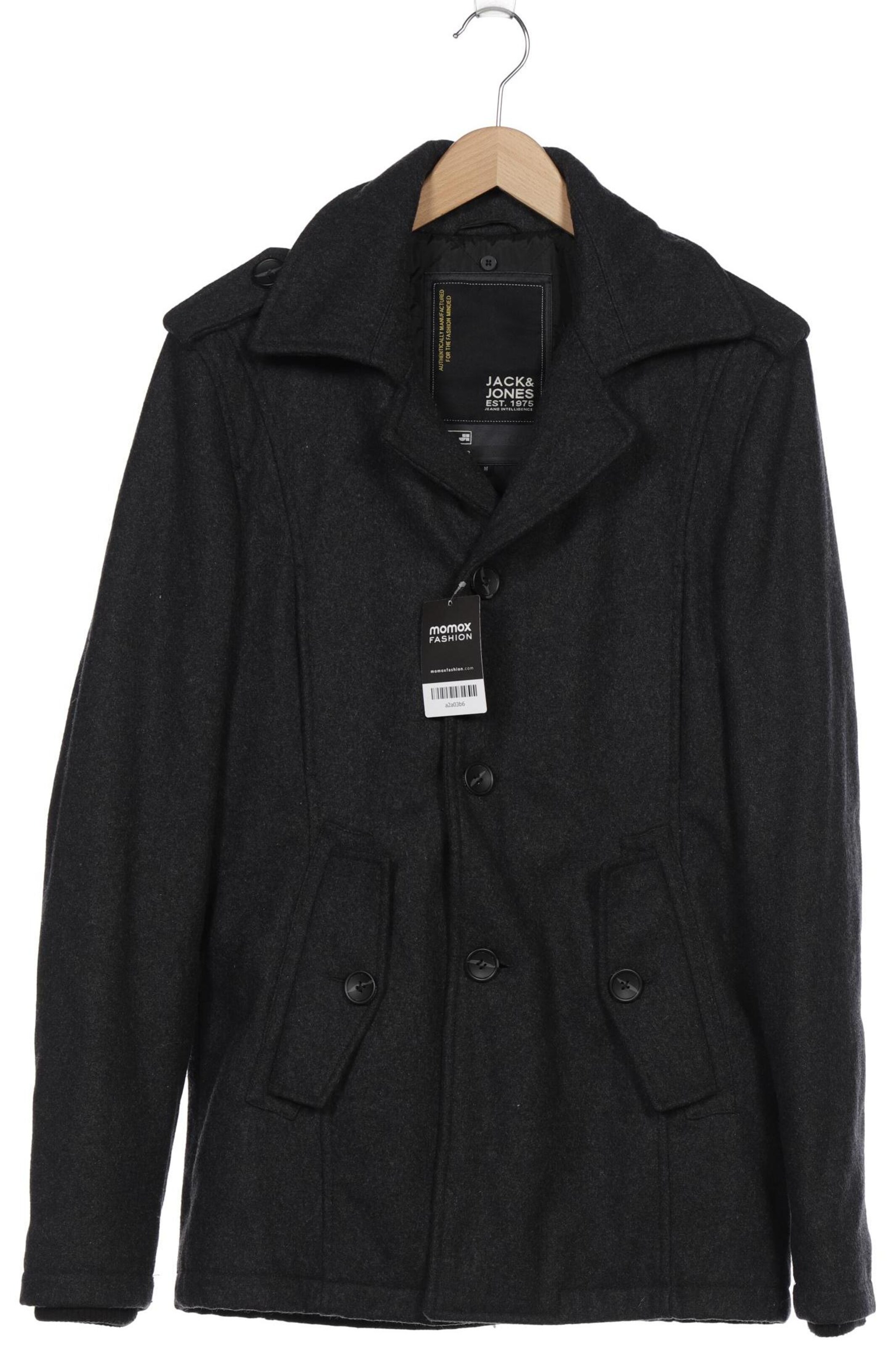 JACK & JONES Jacket & Coat in M in Grey: front