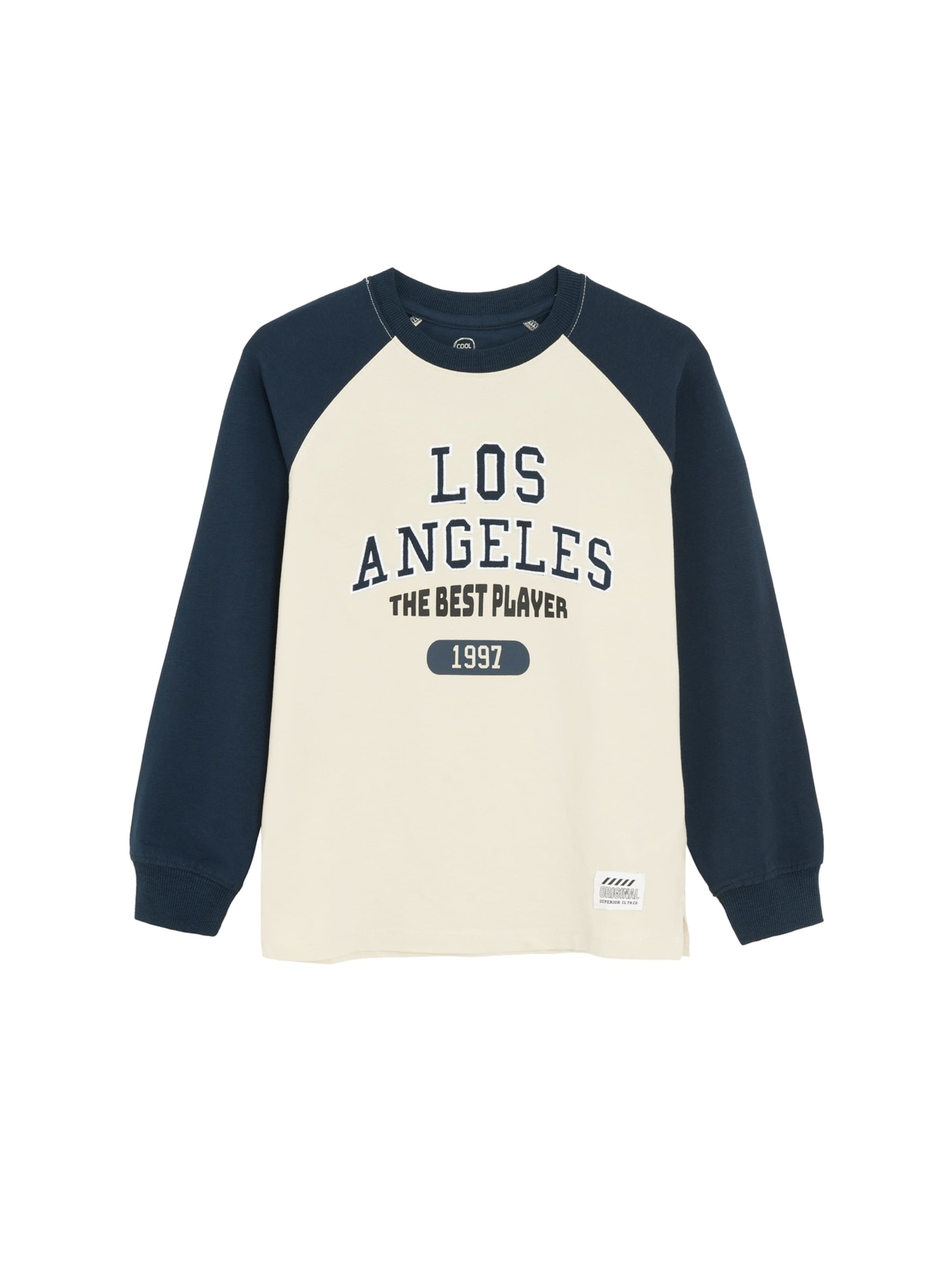 Cool Club Tričko - béžová / petrolejová, Produkt