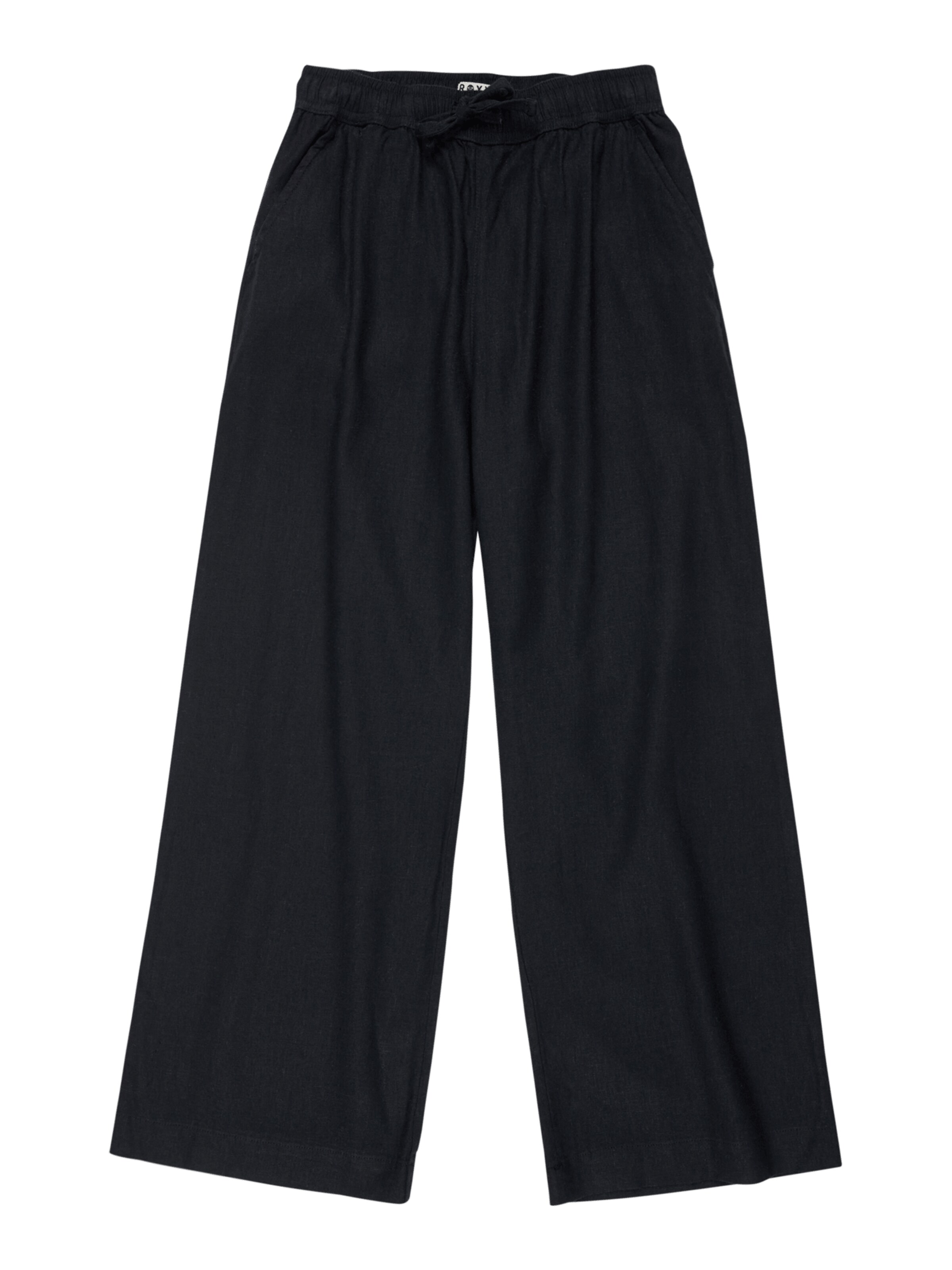 ROXY Wide Leg Hose 'Lekeitio Break' in Schwarz: Vorderseite