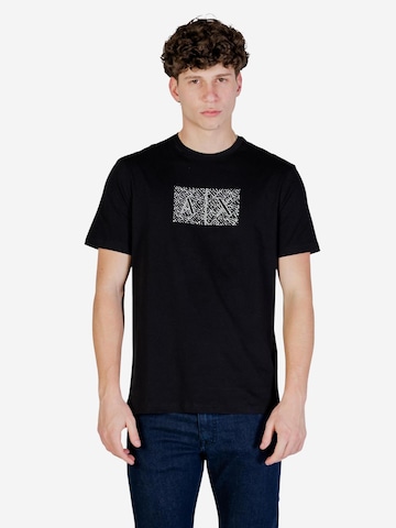 Maglietta 'XM002784 AF10356' di ARMANI EXCHANGE in nero: frontale