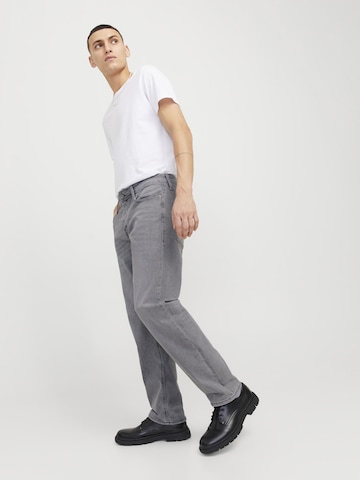 JACK & JONES Regular Jeans 'JJIMike JJOriginal' in Grey