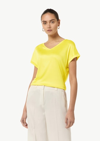 T-shirt COMMA en jaune : devant