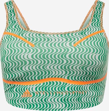 ADIDAS BY STELLA MCCARTNEY Sports Top 'Truepurpose Printed ' in Green: front