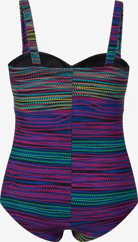 Bustier Maillot de bain Ulla Popken en mélange de couleurs