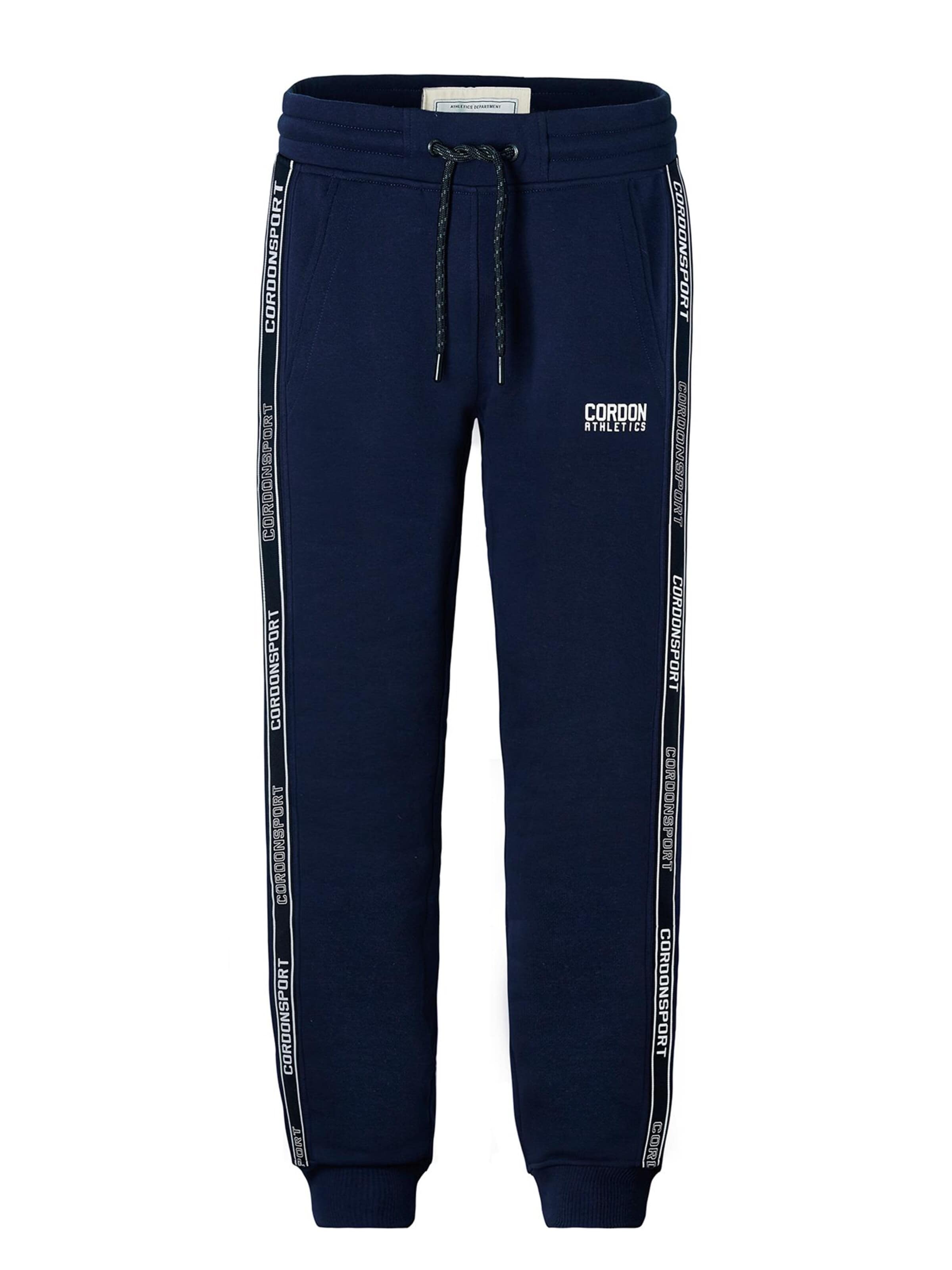 Cordon Sport Regular Workout Pants 'Linus' in Blue: front