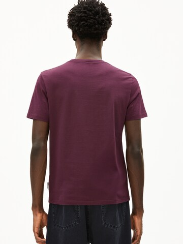 ARMEDANGELS Regular fit Shirt 'JAAMES' in Rood