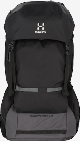 Haglöfs Sports Backpack in Black: front