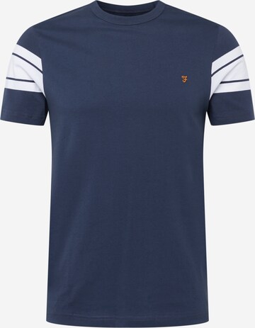 FARAH Shirt 'WEBBER' in Blauw: voorkant