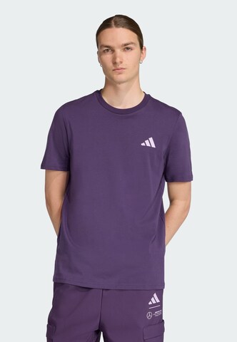 T-Shirt fonctionnel 'Mercedes - AMG Petronas Formula One Team Premium' ADIDAS PERFORMANCE en violet