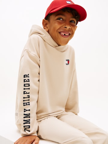 TOMMY HILFIGER Mikina 'Wavy' – béžová