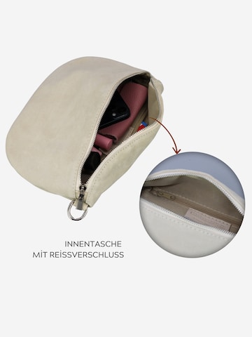 Brise Schultertasche 'Afia Suede'‌‌‌‌‌‌‌ in Beige