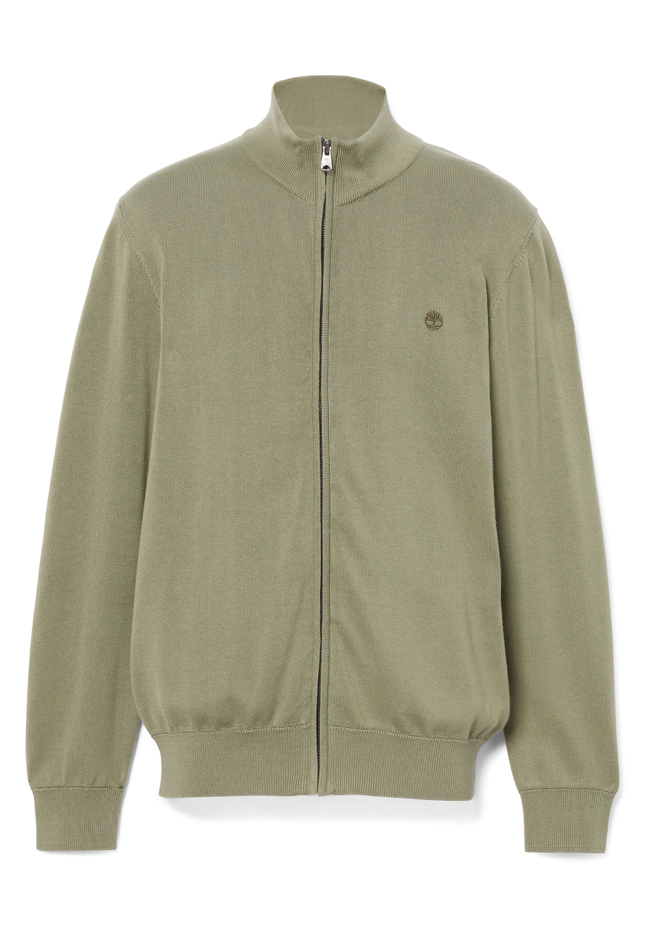 TIMBERLAND Strickjacke 'Williams River' in Grün: Vorderseite