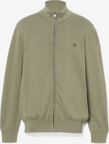 TIMBERLAND Knit cardigan 'Williams River' in Green: front