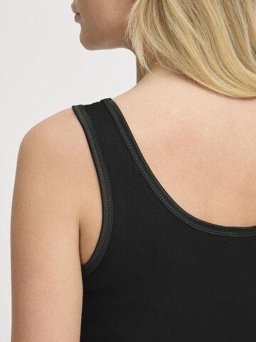 Fransa Shirttop ' FRZULU ' in Schwarz