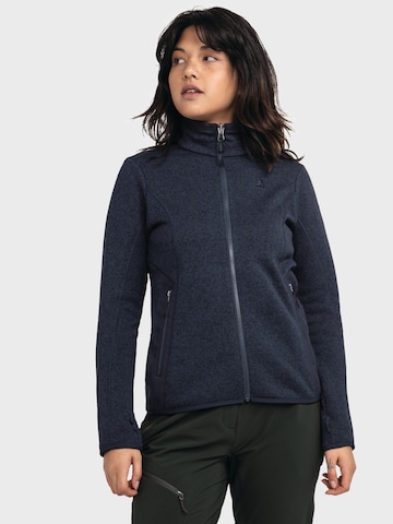 Veste en polaire fonctionnelle 'CIRC' Schöffel en bleu : devant