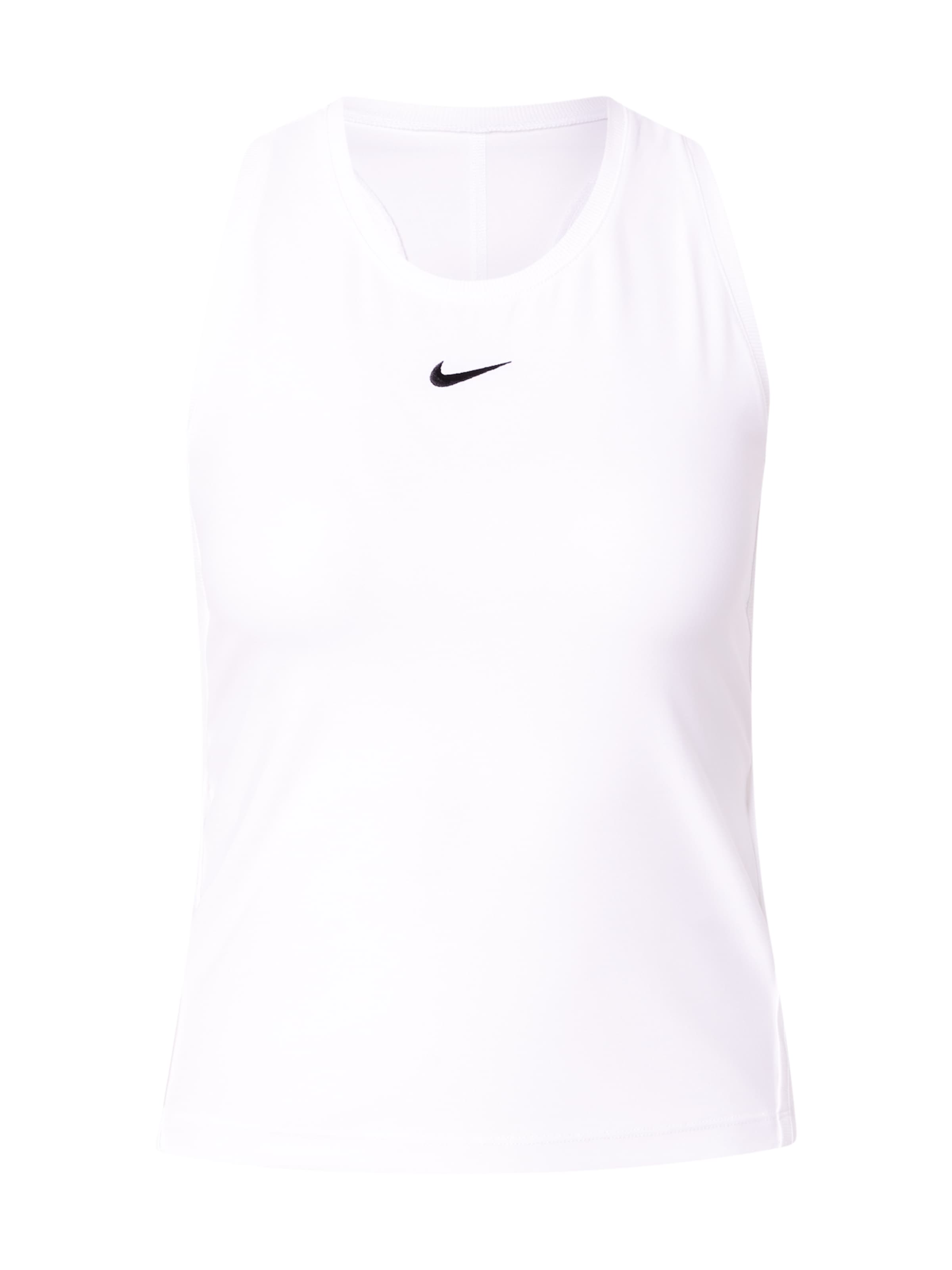 NIKE Sportovní top – bílá: přední strana