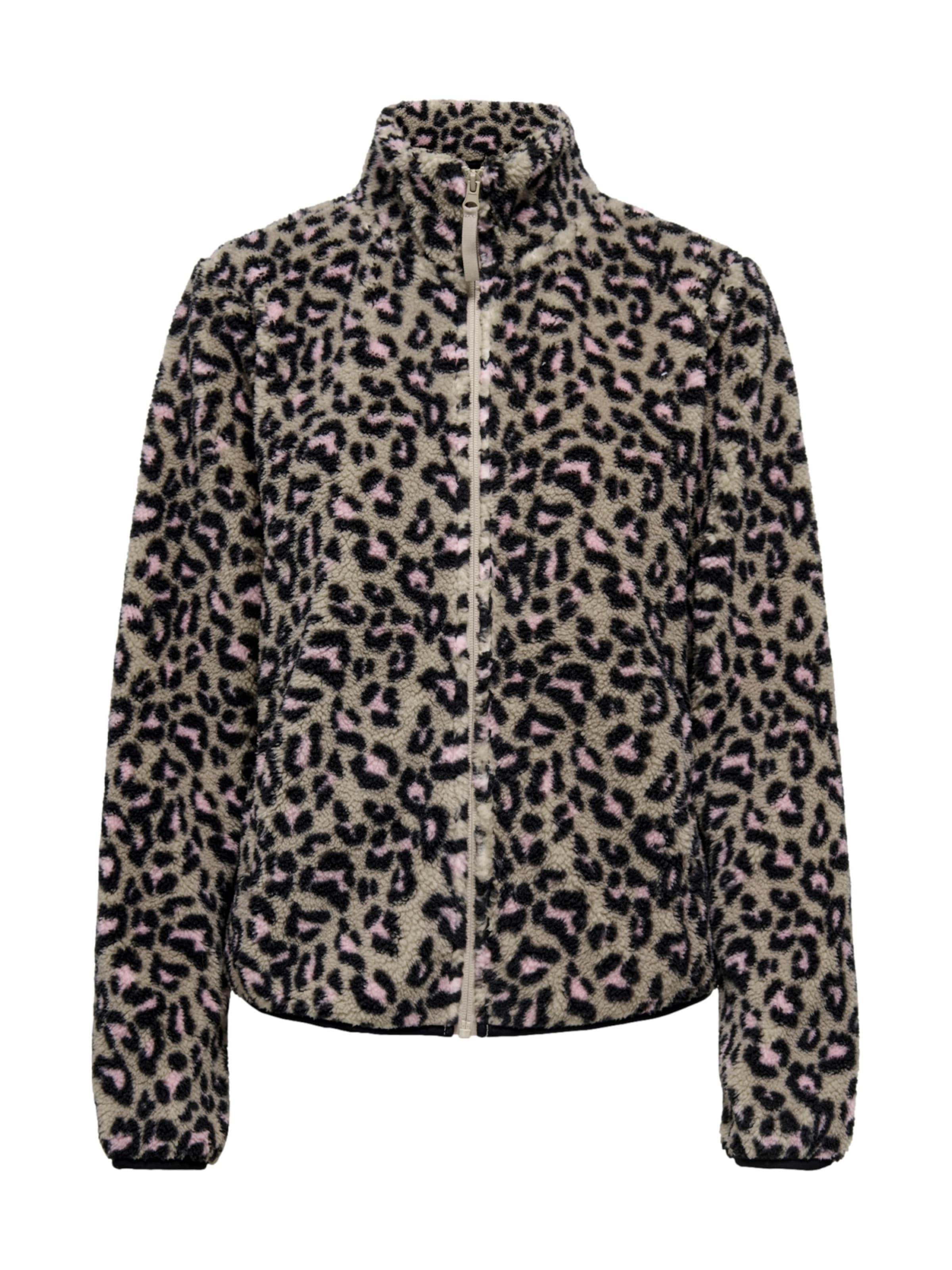 ONLY PLAY - Chaqueta polar 'ONPDREW' en marrón: frente