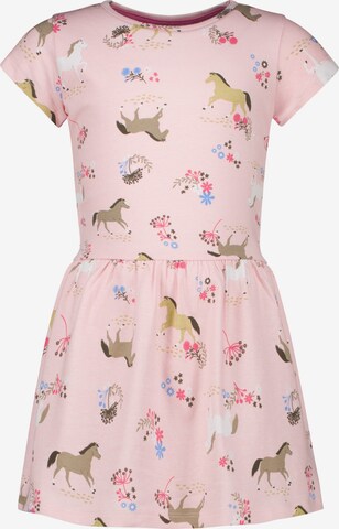 SALT AND PEPPER Dress 'Magic Horse' in Pink: front