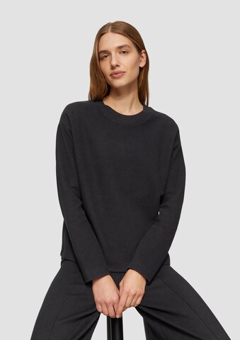 Sweat-shirt s.Oliver en noir