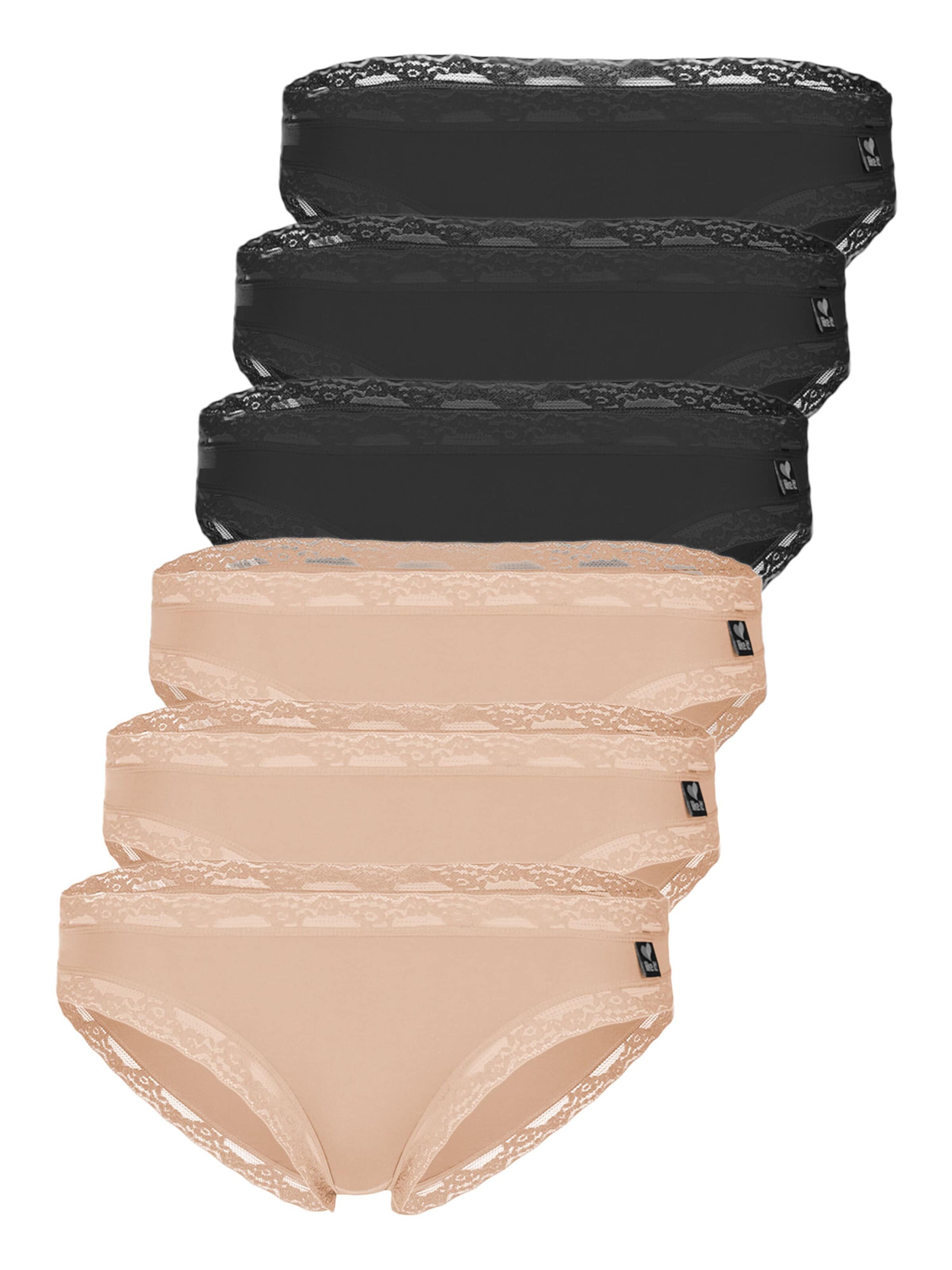 like it! Panty 'Olivia' in Black: front