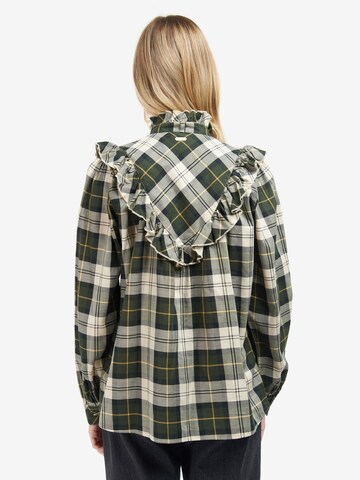 Barbour Bluse in Grün