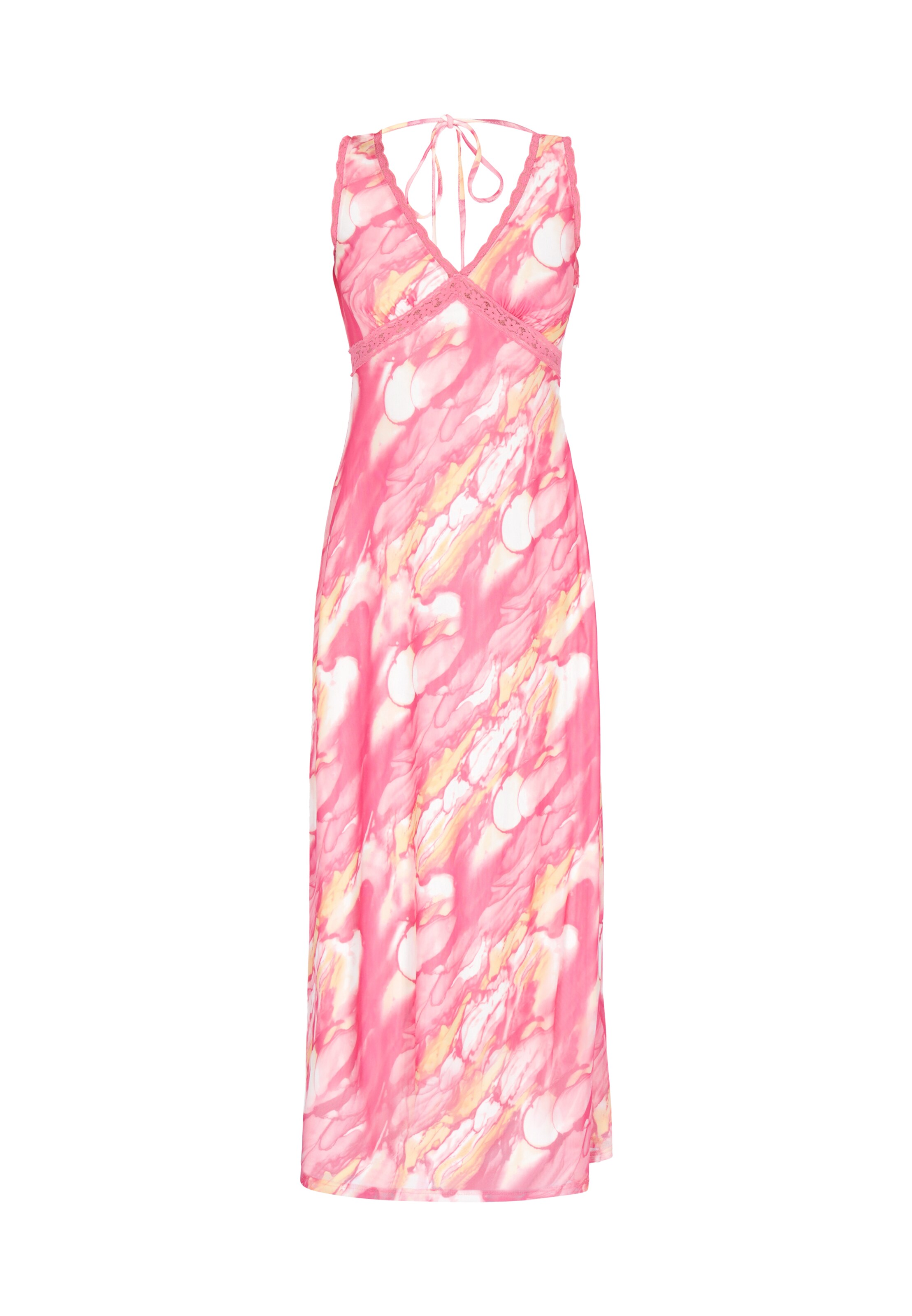 IZIA Dress in Pink: front