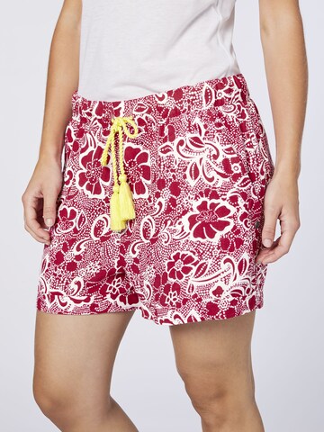 CHIEMSEE Regular Shorts in Rot