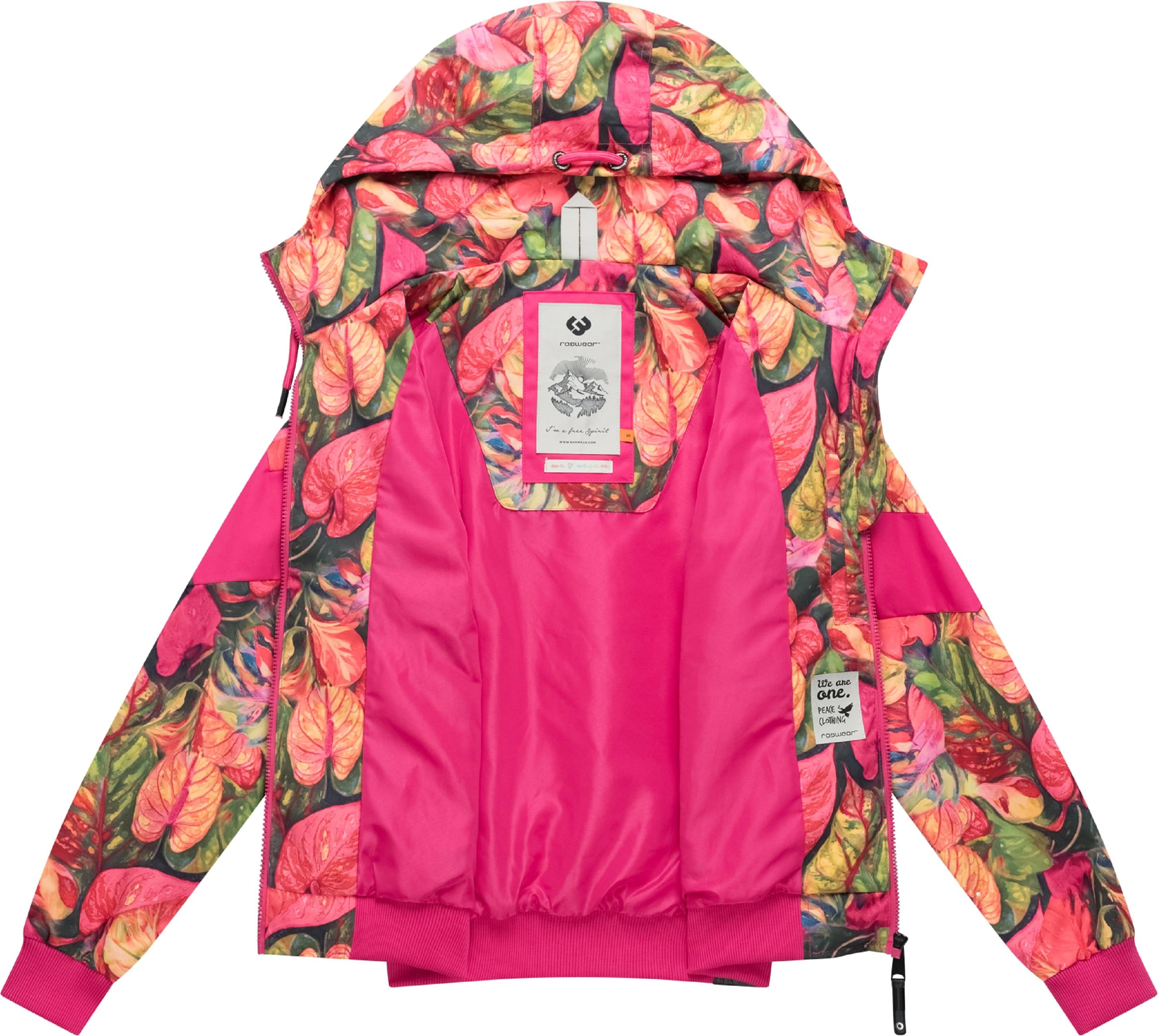 Ragwear Jacke 'Nuggie' in Pink