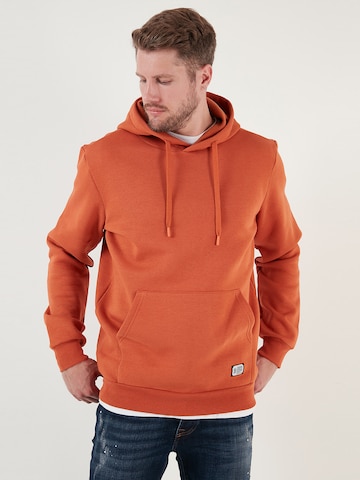 Buratti Sweatshirt in Oranje: voorkant