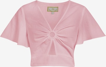 MYMO - Camiseta en rosa: frente