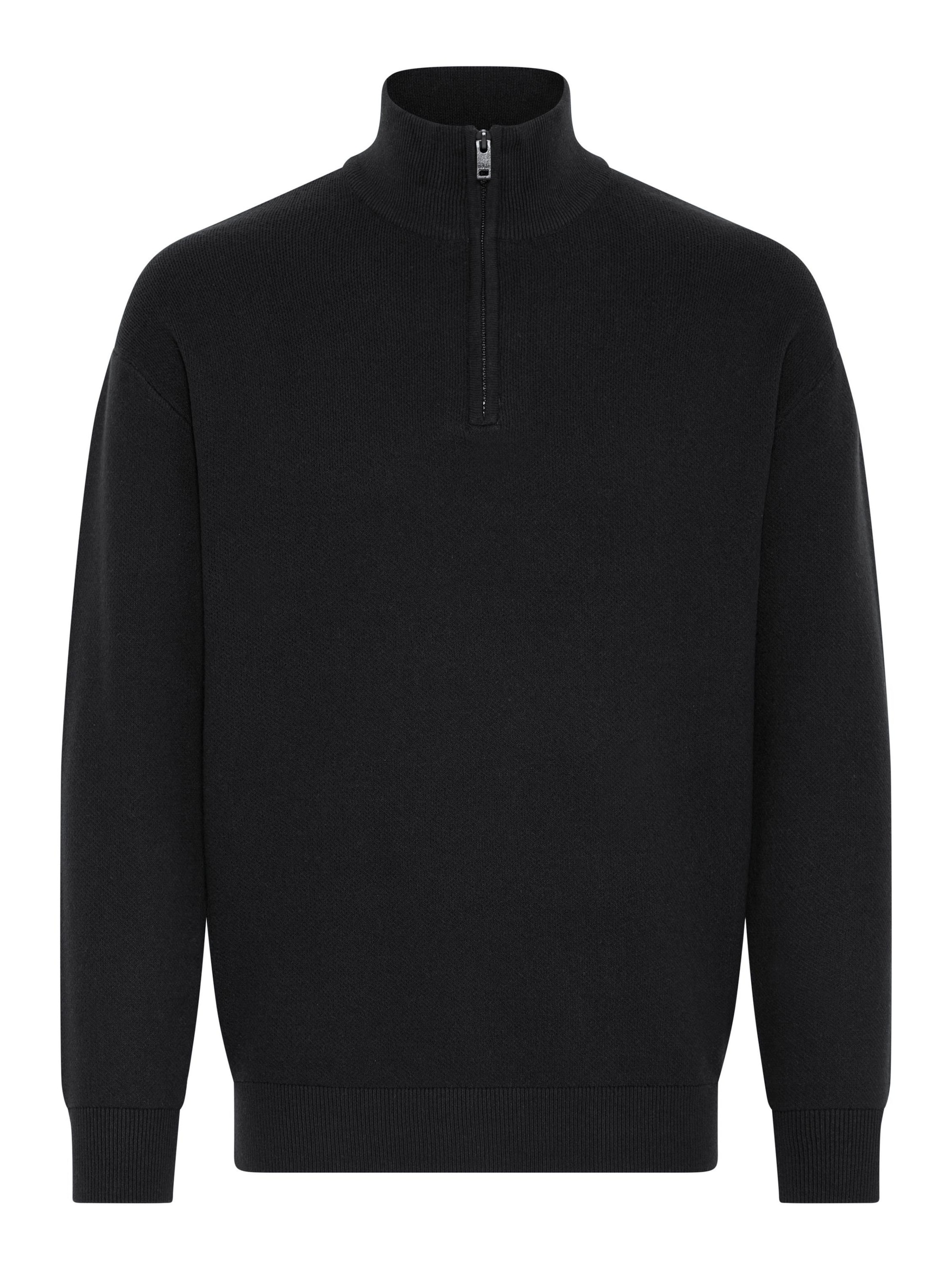 !Solid Pullover 'SDFinnet' in Schwarz: Vorderseite