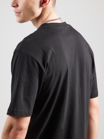 SELECTED HOMME T-Shirt 'SLHCOLMAN' in Schwarz