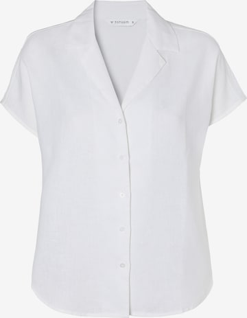 TATUUM Блуза 'KIMO' в бяло: отпред