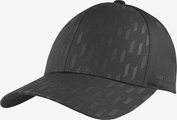 Karl Lagerfeld - Gorra en negro: frente