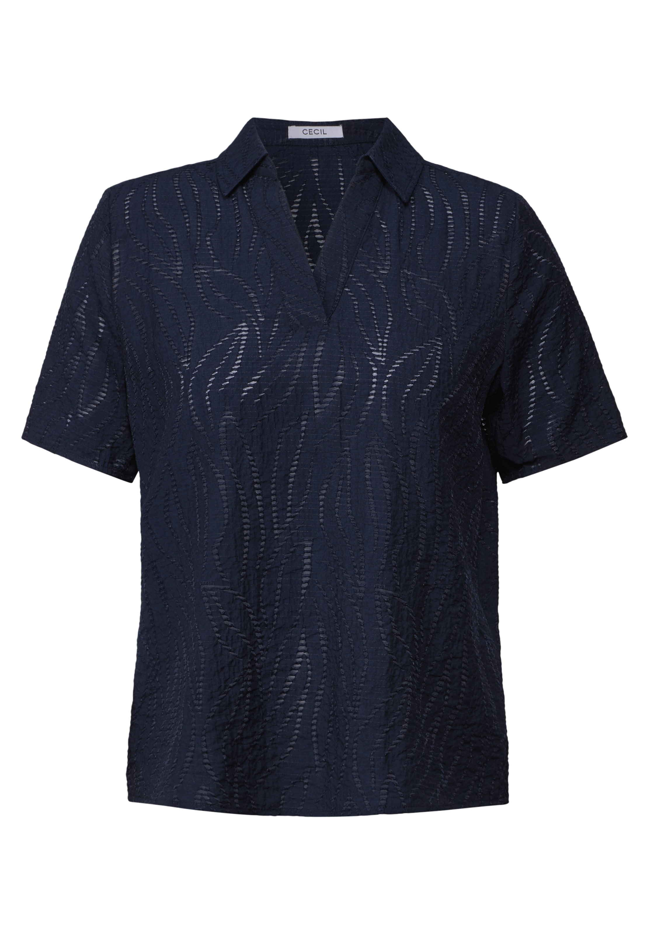 CECIL Bluse in Blau: Vorderseite