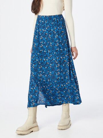 b.young - Falda 'FLOURI' en azul: frente