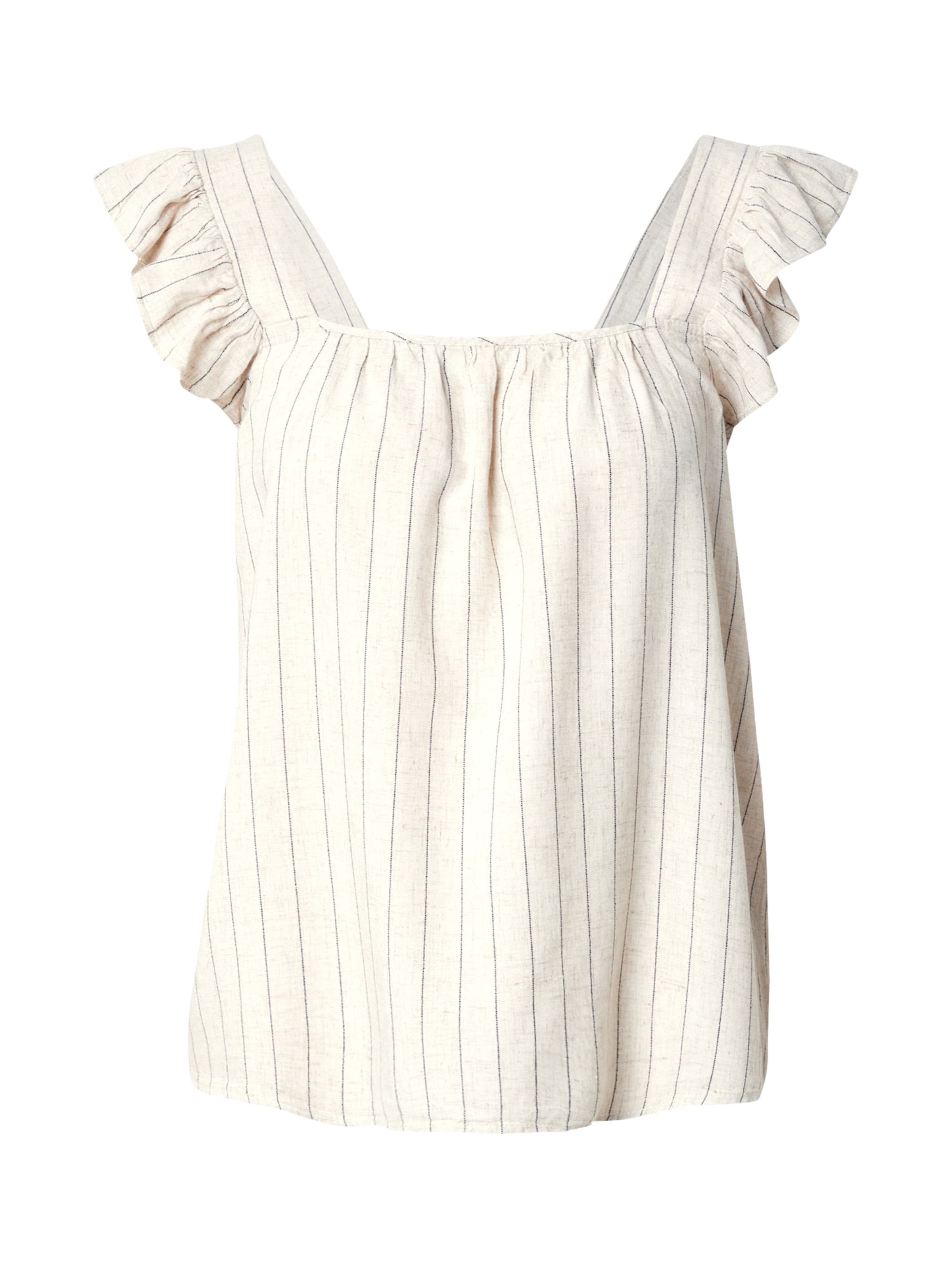 PIECES Bluse 'PCPIA' i beige: forside