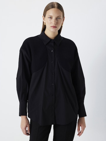 Ipekyol Blouse in Zwart: voorkant