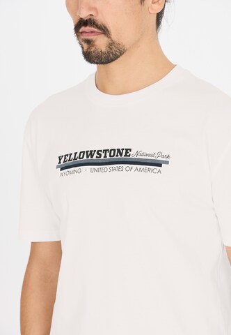 Cruz T-Shirt 'Doney' in Weiß