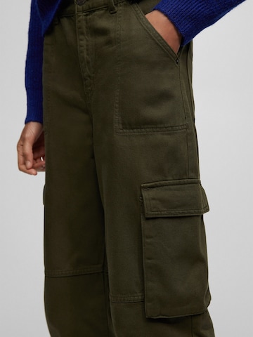 Pull&Bear Loosefit Cargo farmer - zöld