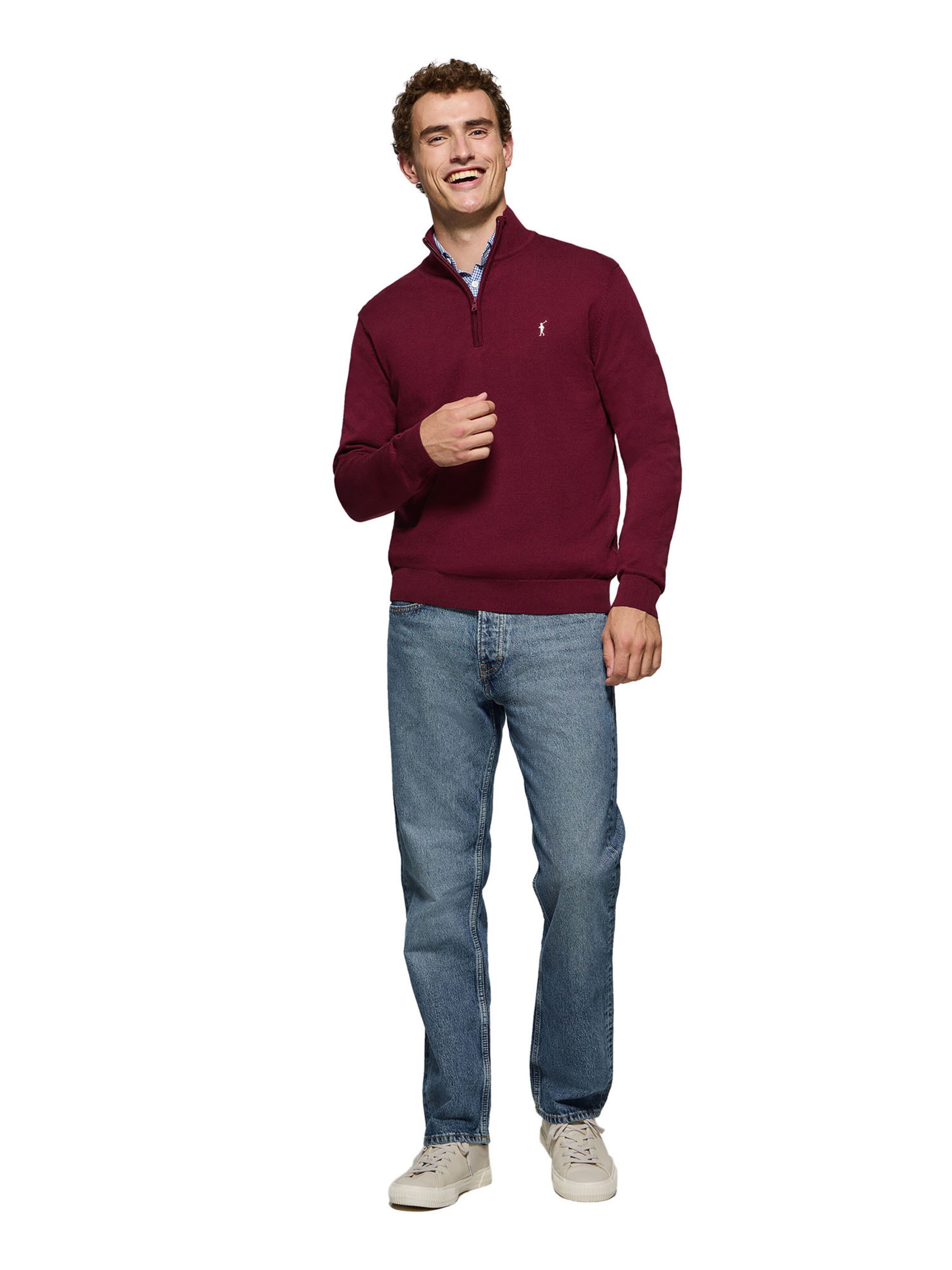 Polo Club Pullover in Rot