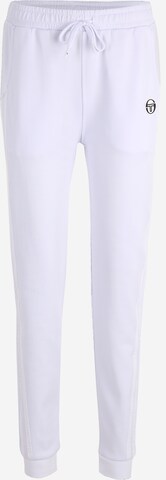 Pantalon de sport 'YOUNG LINE' Sergio Tacchini en blanc : devant