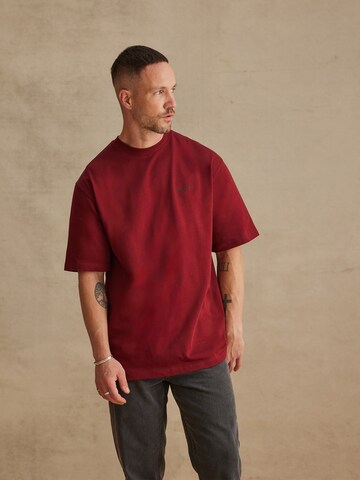 DAN FOX APPAREL - Camisa 'Mirac' em vermelho