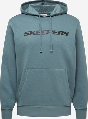 SKECHERS Sweatshirt in Blau: predná strana