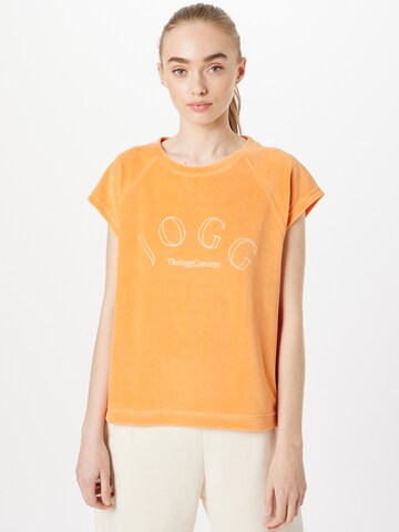 The Jogg Concept Sweatshirt 'AROSE' i orange: framsida